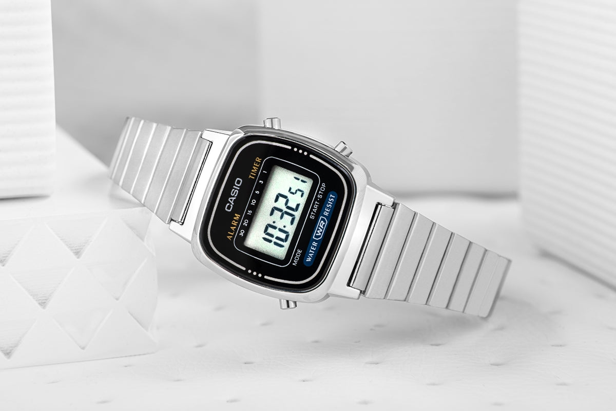 Zegarek Damski CASIO LA670WA-1DF + BOX – zdjęcie 6