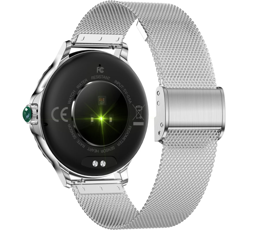 Smartwatch Damski Rubicon RNCF19-1 Silver  Bransoleta + Pasek – zdjęcie 6