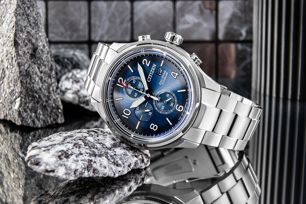 Zegarek Męski CITIZEN Super Titanium Eco-Drive CA0810-88L + BOX – zdjęcie 6