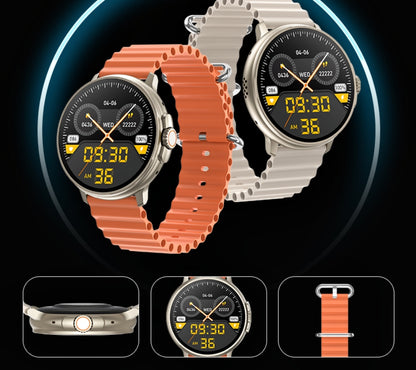Smartwatch Damski RUBICON RNCF15 Tytan/Light Latte SMARUB260 – zdjęcie 6