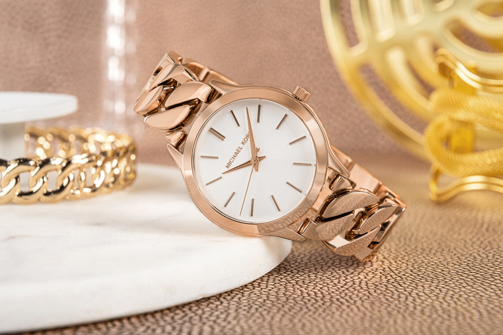 Zegarek Damski Michael Kors Slim Runway MK7473 + BOX – zdjęcie 6