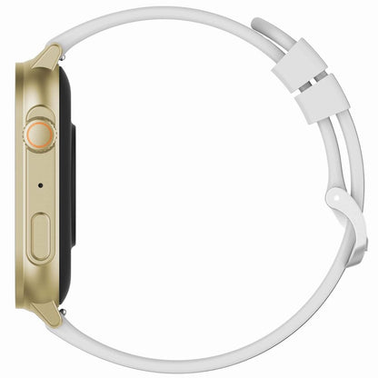 Smartwatch Damski GRAVITY GT15-10 Biały Pasek Silikonowy + Złota Bransoleta – zdjęcie 6