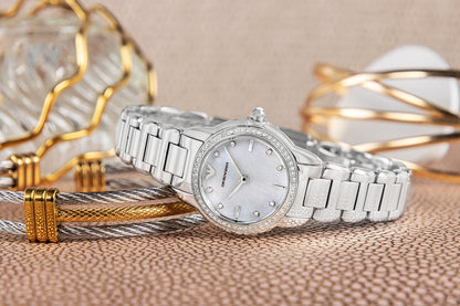 Zegarek Damski EMPORIO ARMANI Mia AR11669 + BOX – zdjęcie 6