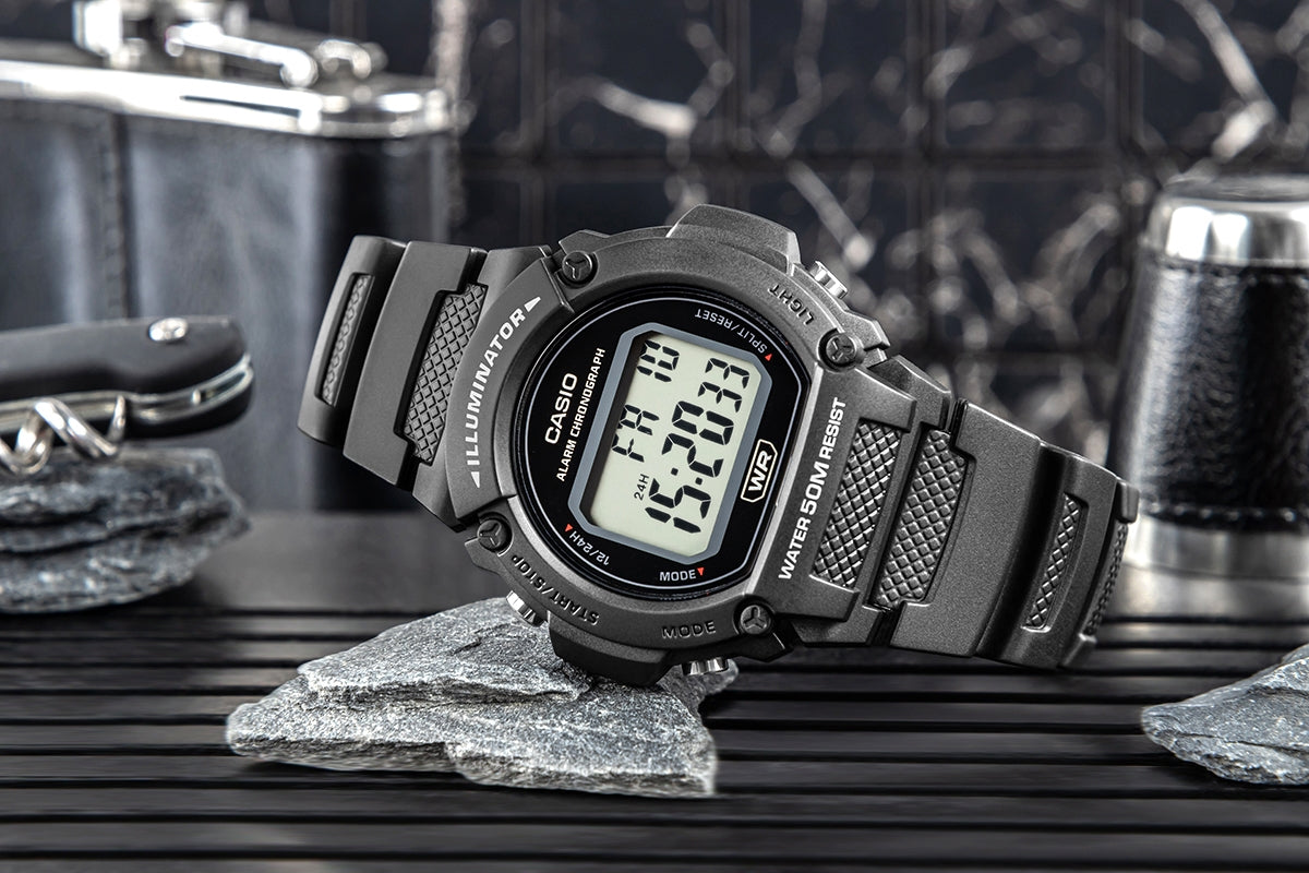 Zegarek Męski CASIO W-219H-1AVDF + BOX – zdjęcie 6