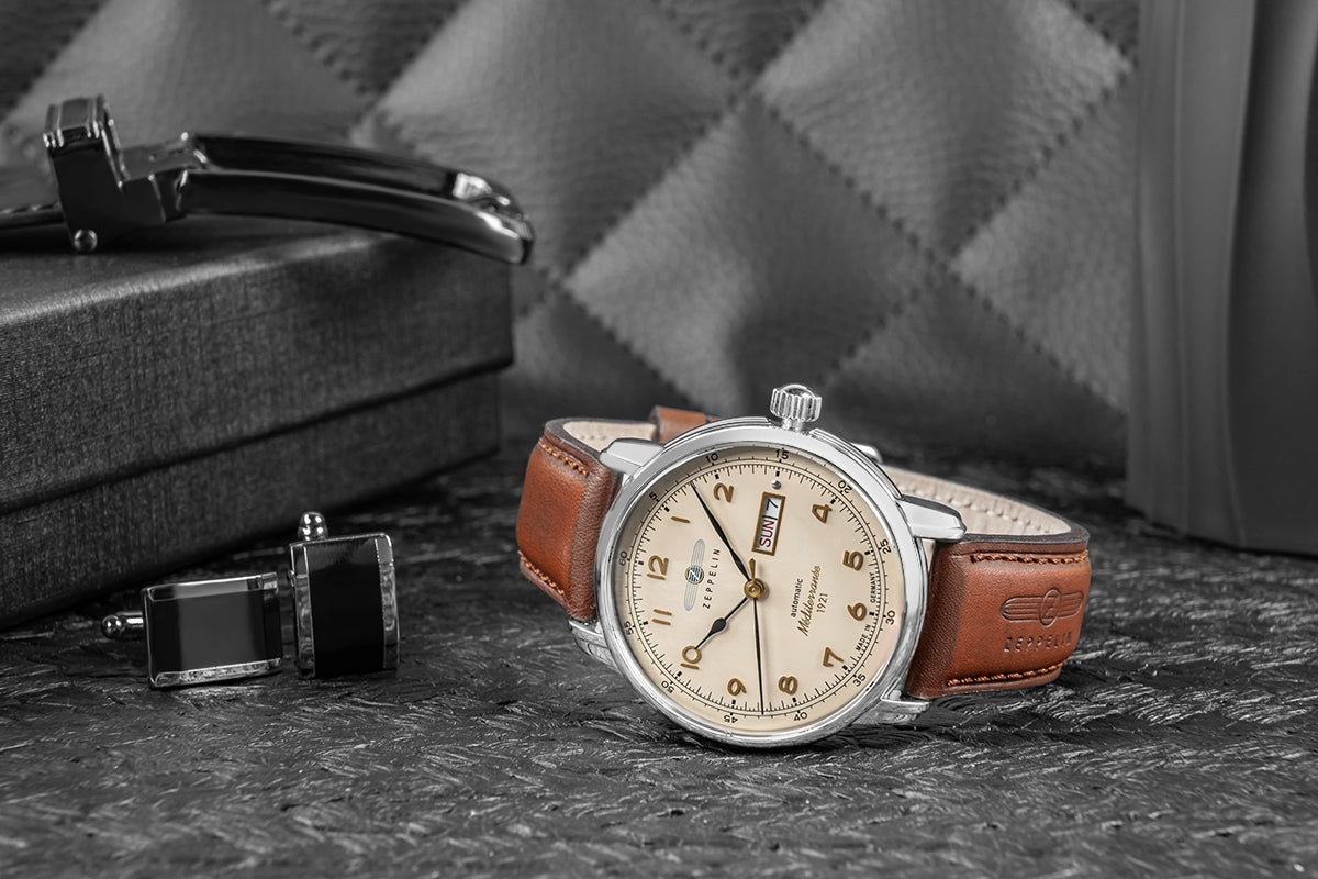 Zegarek Męski ZEPPELIN Mediterranee Automatic 9664-5 + BOX – zdjęcie 6