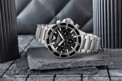 Zegarek Męski EMPORIO ARMANI World Explorer AR11739 + BOX – zdjęcie 6