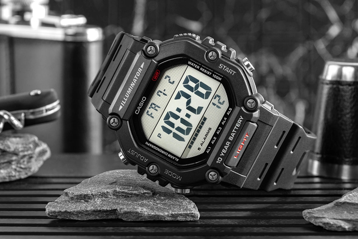 Zegarek Męski CASIO AE-1600H-1AVEF + BOX – zdjęcie 6