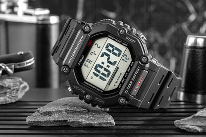 Zegarek Męski CASIO AE-1600H-1AVEF + BOX – zdjęcie 6
