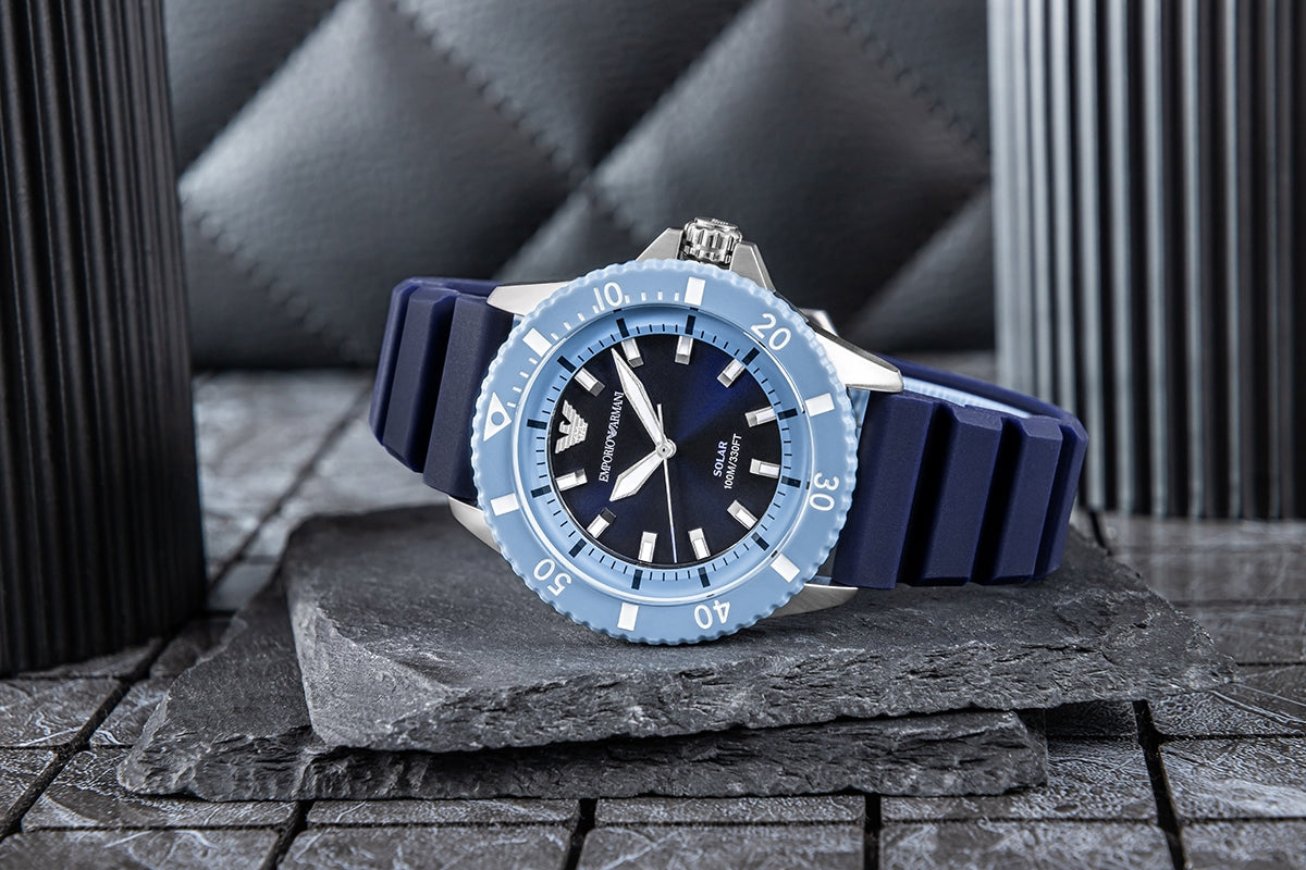 Zegarek Męski EMPORIO ARMANI World Explorer Solar AR11785 + BOX – zdjęcie 6