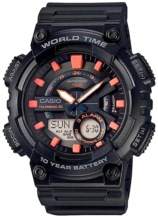Zegarek Męski CASIO Gerton AEQ-110W-1A2VDF + BOX