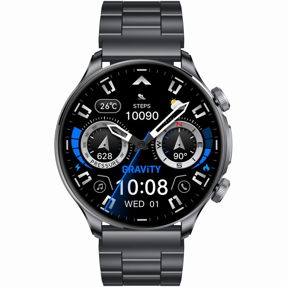 Smartwatch Gravity Czarny Pasek + Bransoleta GT35-2 – zdjęcie 6