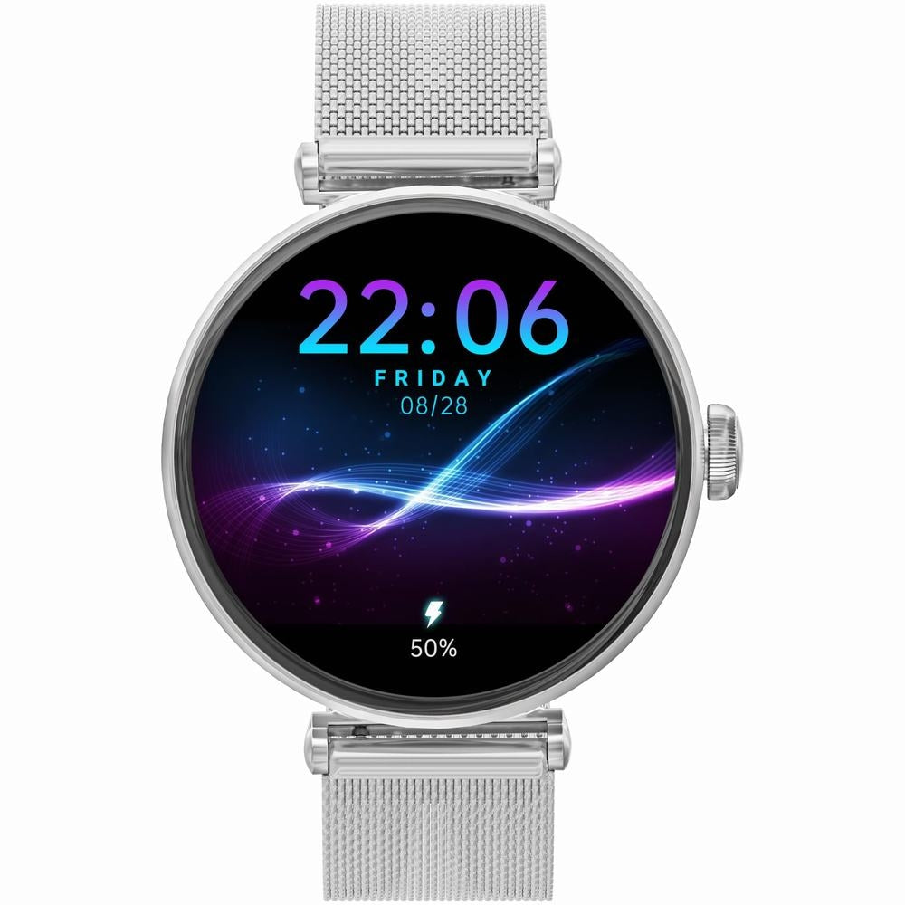 Smartwatch Gravity Srebrno Biały 2 Paski GT26-8 – zdjęcie 6