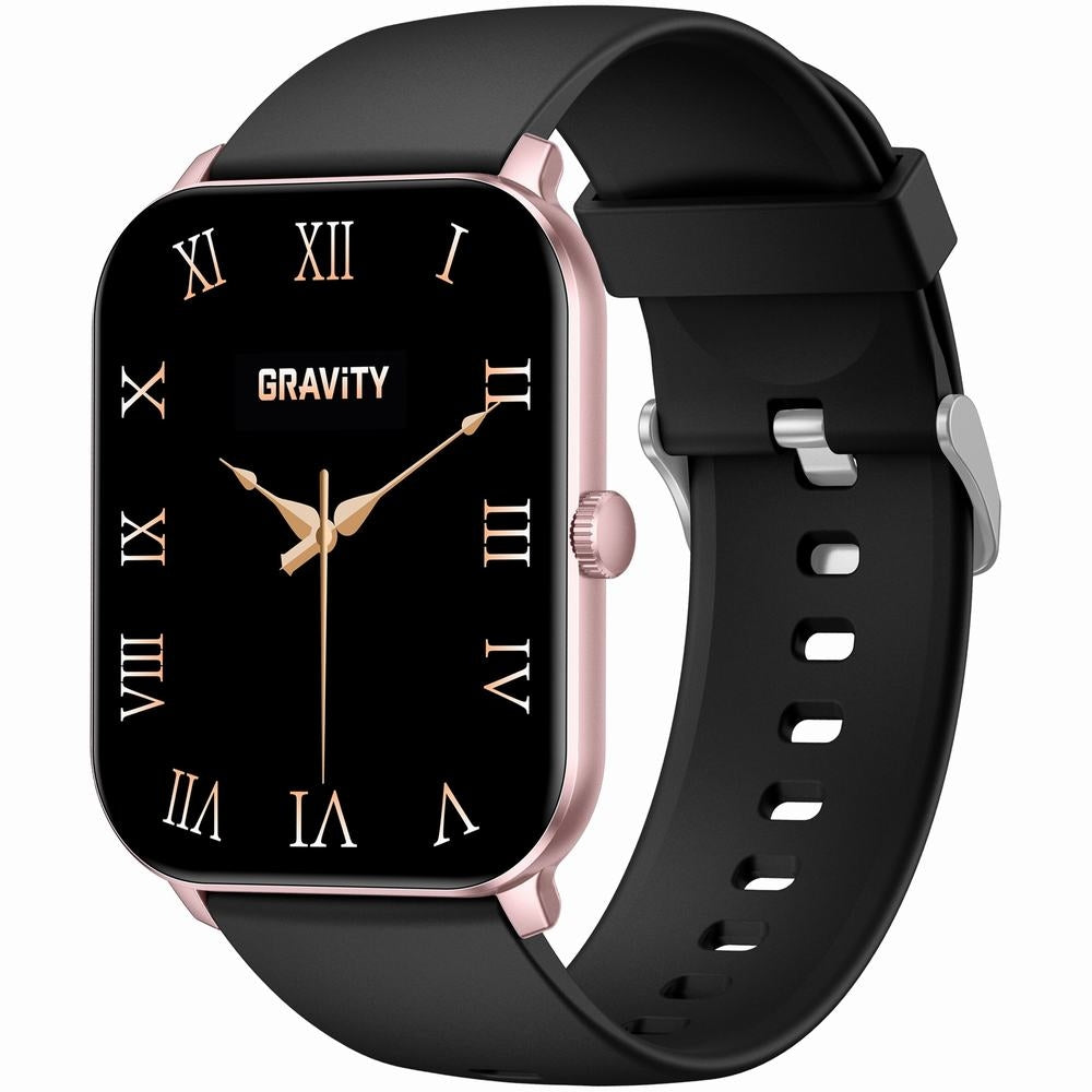 Smartwatch Gravity Różowe Złoto Czarny GT36-3 – zdjęcie 6
