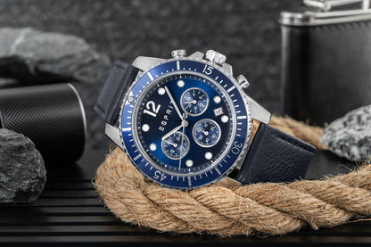 Zegarek Męski ESPRIT Hudson ES1G373L0025 + BOX – zdjęcie 6