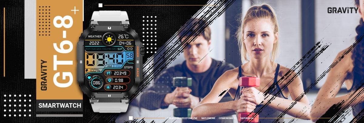 Smartwatch Gravity GT6-8 – zdjęcie 6