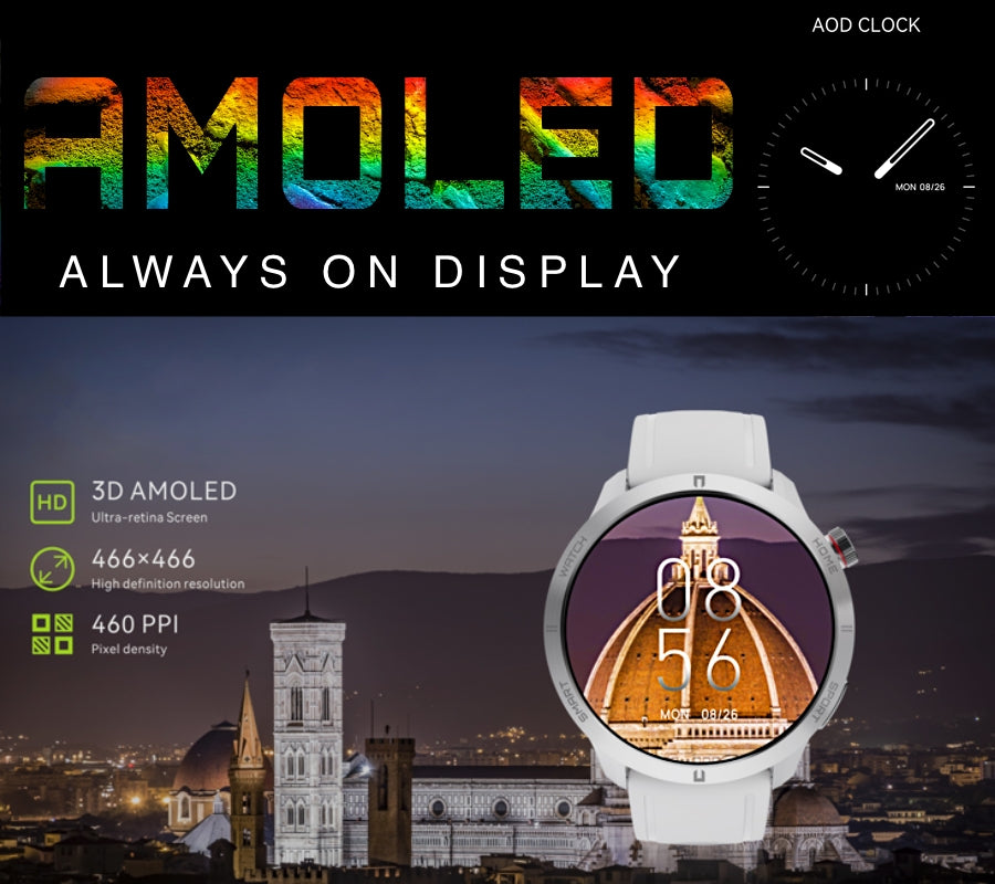 Smartwatch RUBICON RNCF14 Silver/White SMARUB252 – zdjęcie 6