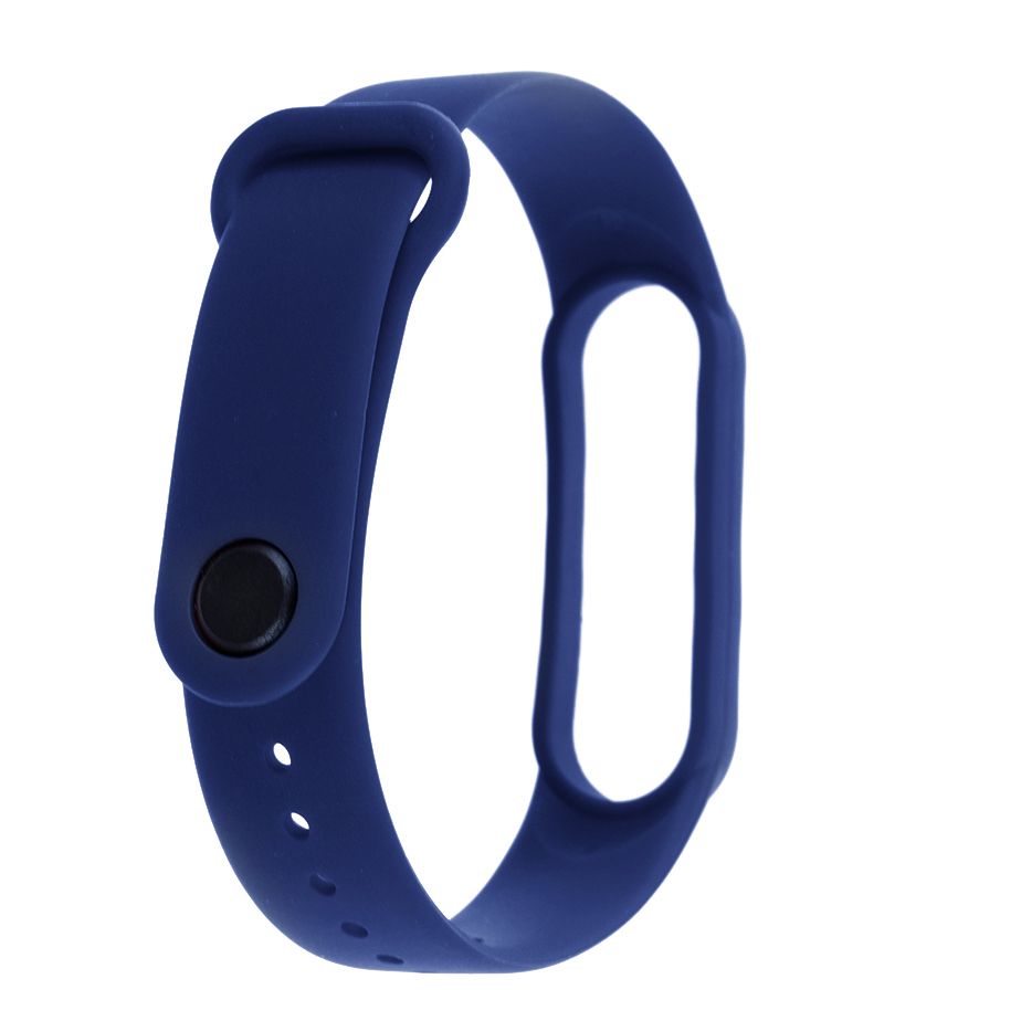Pasek silikonowy do Xiaomi 5/6 - granatowy – zdjęcie 3