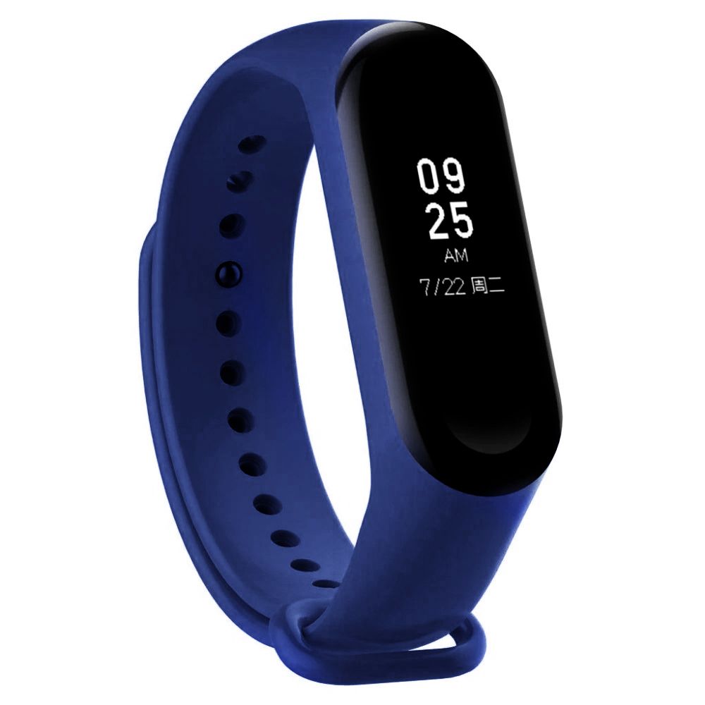 Pasek silikonowy do Xiaomi 5/6 - granatowy – zdjęcie 4