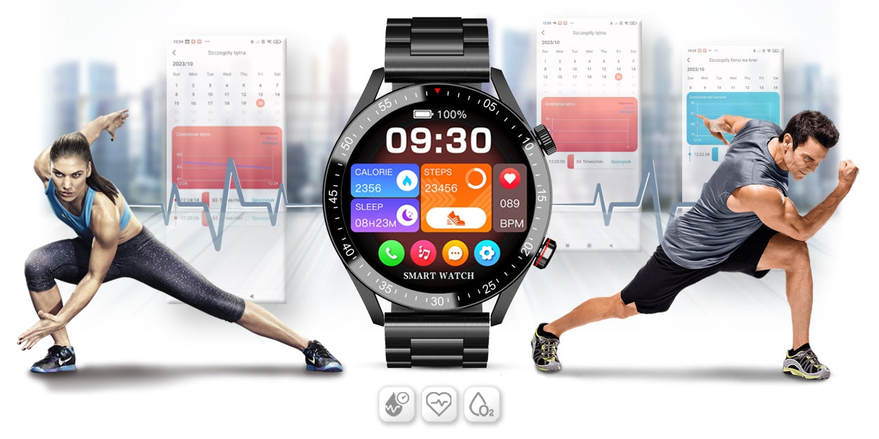Smartwatch Męski Gravity GT4-2 – zdjęcie 11