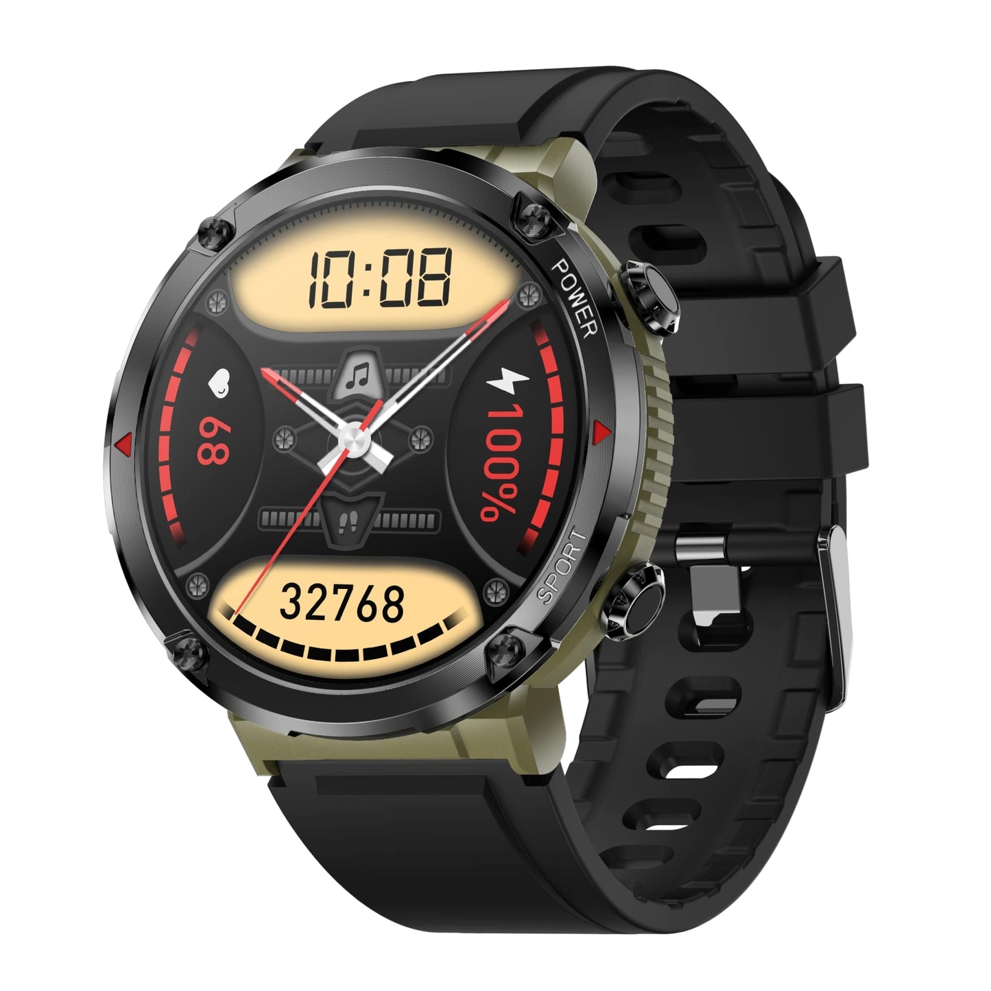 Smartwatch Gravity GT21-7 + Czarny Pasek Silikonowy – zdjęcie 3