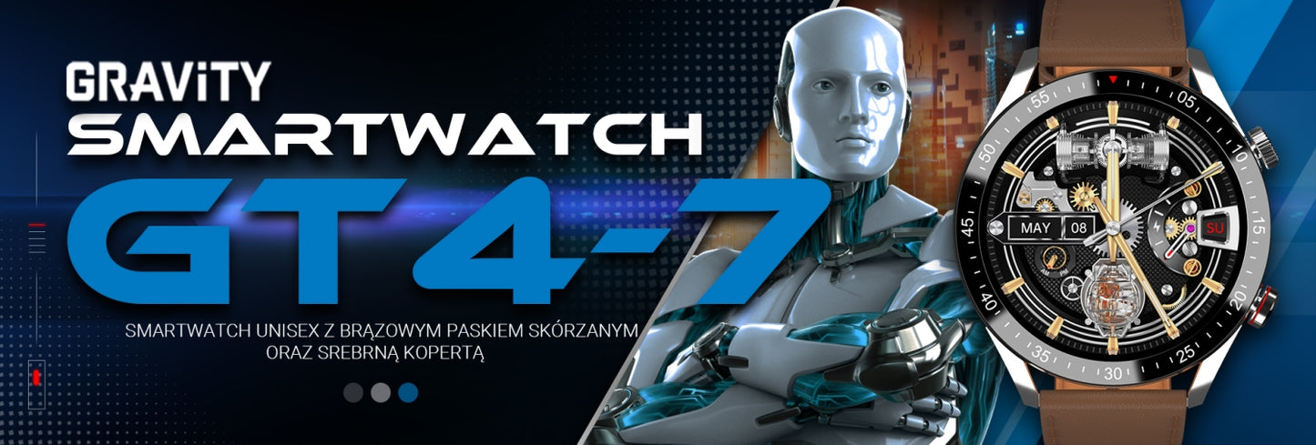Smartwatch Męski Gravity GT4-7 – zdjęcie 14