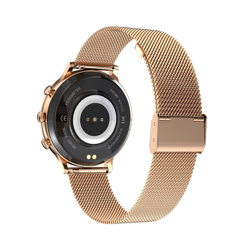 Smartwatch Damski VELTORI VT310-1 Złota Bransoleta + Różowy Pasek – zdjęcie 8