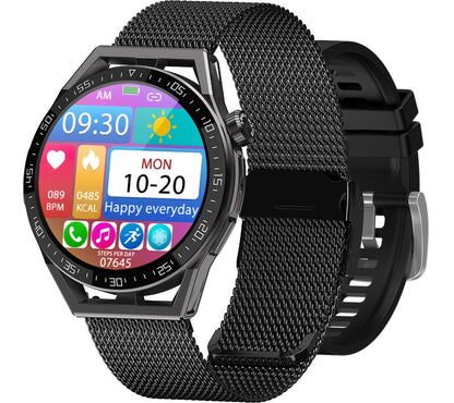 Smartwatch  Rubicon RNCE88-2 Czarny- Czarny Pasek Silikonowy + Czarna – zdjęcie 2