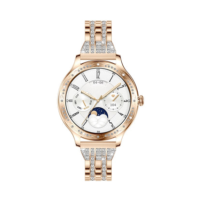 Smartwatch Damski VELTORI VT350-1 Bransoleta Różowe Złoto – zdjęcie 10