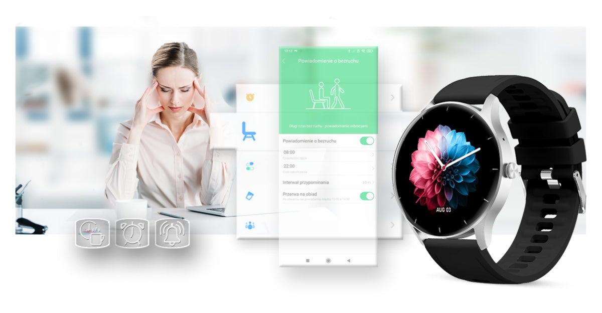 Smartwatch Gravity GT2-6 – zdjęcie 16