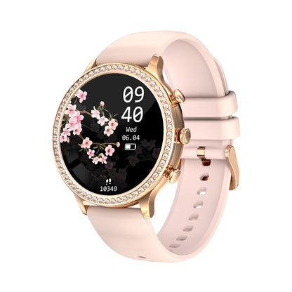 Smartwatch Damski VELTORI VT310-1 Złota Bransoleta + Różowy Pasek – zdjęcie 11