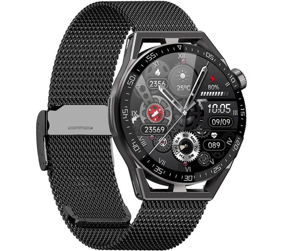 Smartwatch  Rubicon RNCE88-2 Czarny- Czarny Pasek Silikonowy + Czarna – zdjęcie 3