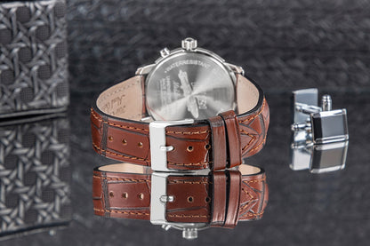 Zegarek Męski ZEPPELIN Mediterranee Moonphase 9636-3 + BOX – zdjęcie 7