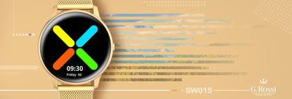 Damski SMARTWATCH G.Rossi SW015-5 Złoty – zdjęcie 7