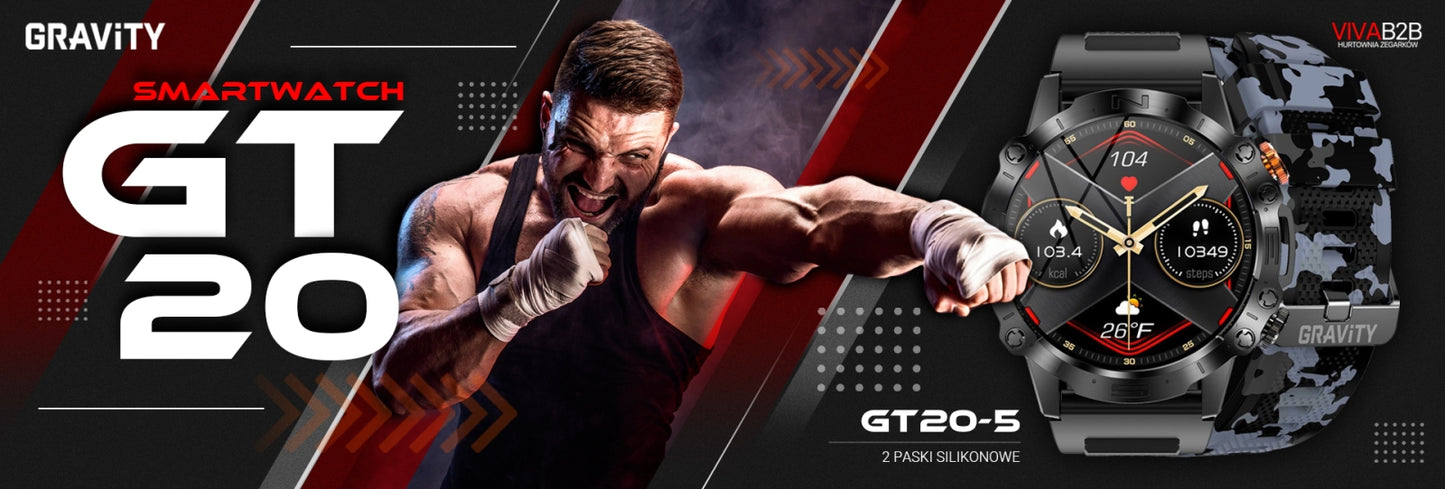 Smartwatch Gravity GT20-5 – zdjęcie 7