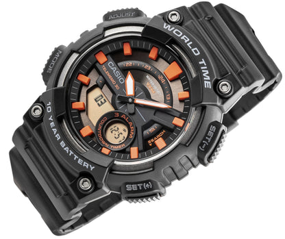 Zegarek Męski CASIO Gerton AEQ-110W-1A2VDF + BOX – zdjęcie 2