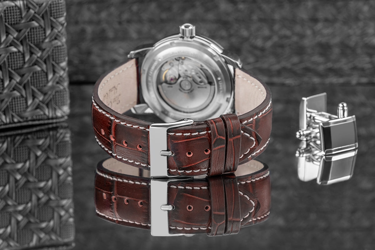 Zegarek Męski ZEPPELIN Atlantic Automatic Power Reserve  8462-5 + BOX – zdjęcie 7