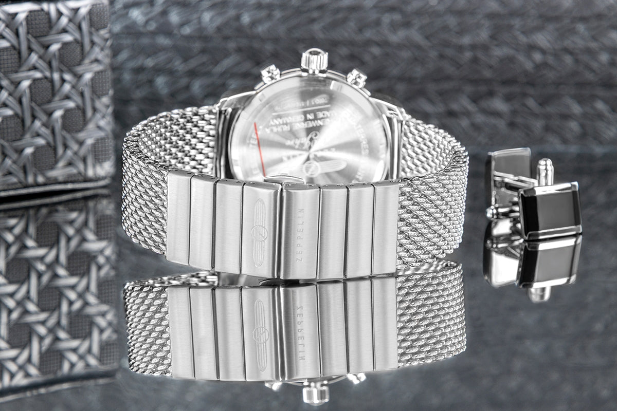 Zegarek Męski ZEPPELIN 100 Jahre Chronograph 8680M-3 + BOX – zdjęcie 6