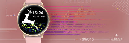 Damski SMARTWATCH G.Rossi SW015-2 Różowy – zdjęcie 7