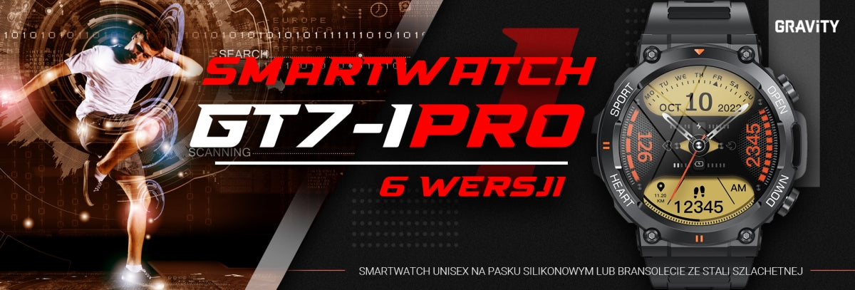 Smartwatch Gravity GT7-1 PRO – zdjęcie 8