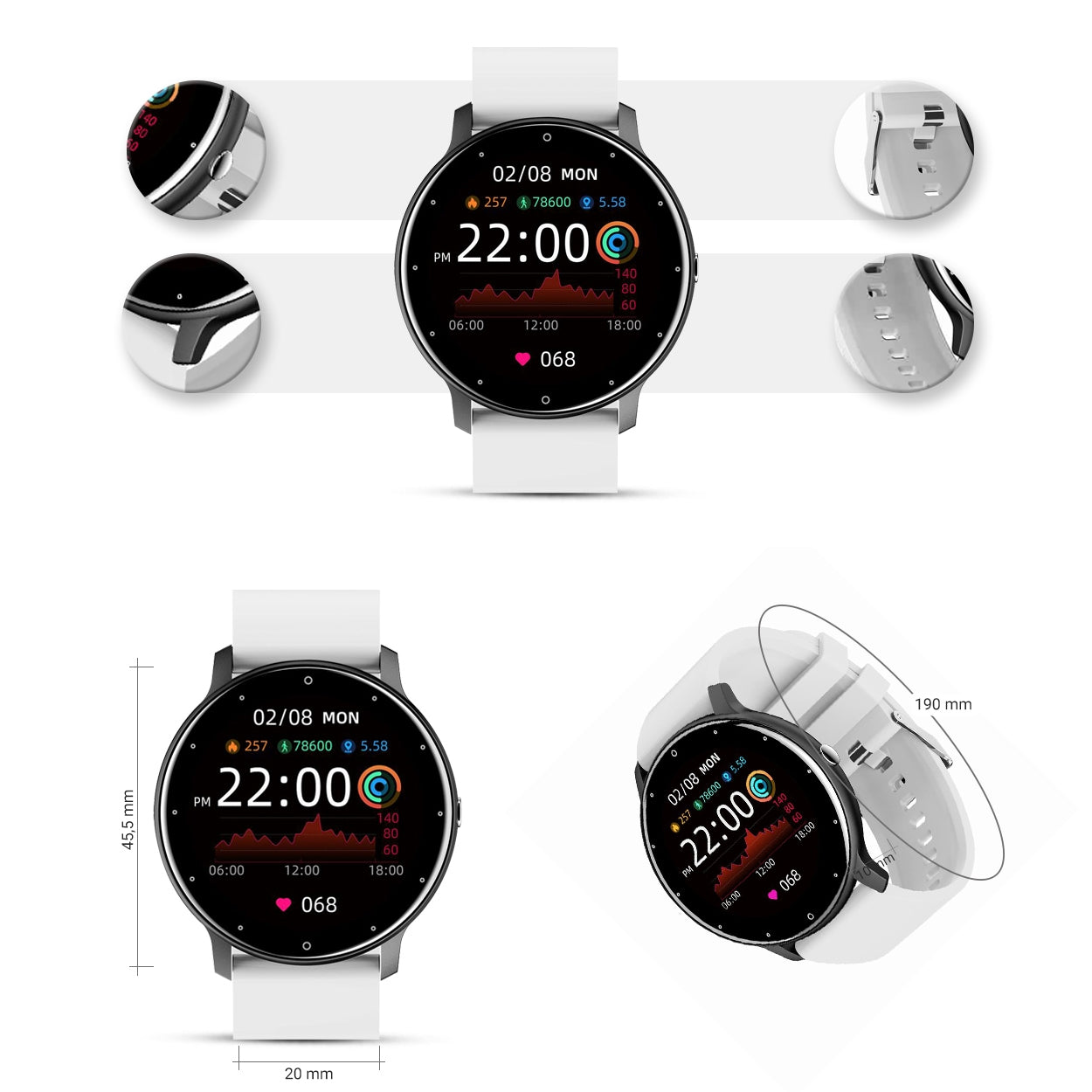 Smartwatch Damski Gravity GT1-11 – zdjęcie 7