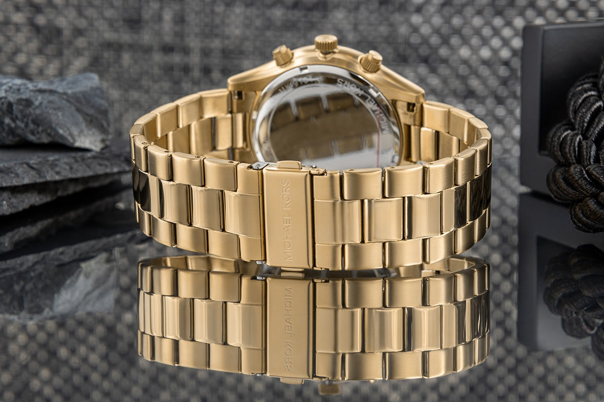 Zegarek Męski + Etui na karty MICHAEL KORS MK1076SET + BOX – zdjęcie 7