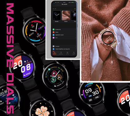 Smartwatch Damski RUBICON RNCE81 Rose Gold SMARUB131 – zdjęcie 7
