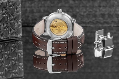 Zegarek Męski ZEPPELIN Atlantic Automatic 8466-5 + BOX – zdjęcie 7