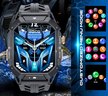 Smartwatch Męski Rubicon RNCF24-1 BLACK – zdjęcie 7