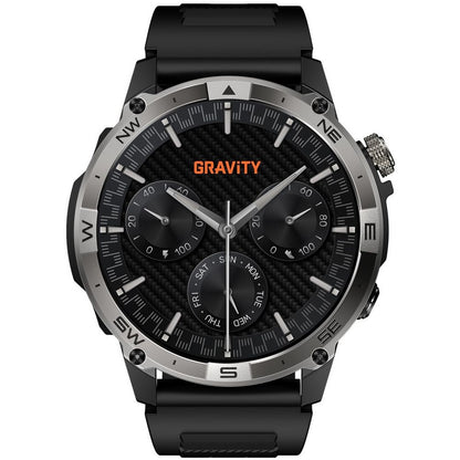 Smartwatch Gravity Czarny Pasek + Bransoleta GT46-1 – zdjęcie 7