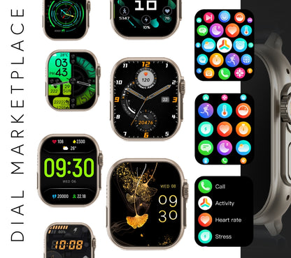 Smartwatch Męski RUBICON RNCF17 Tytan/Black SMARUB268 – zdjęcie 7