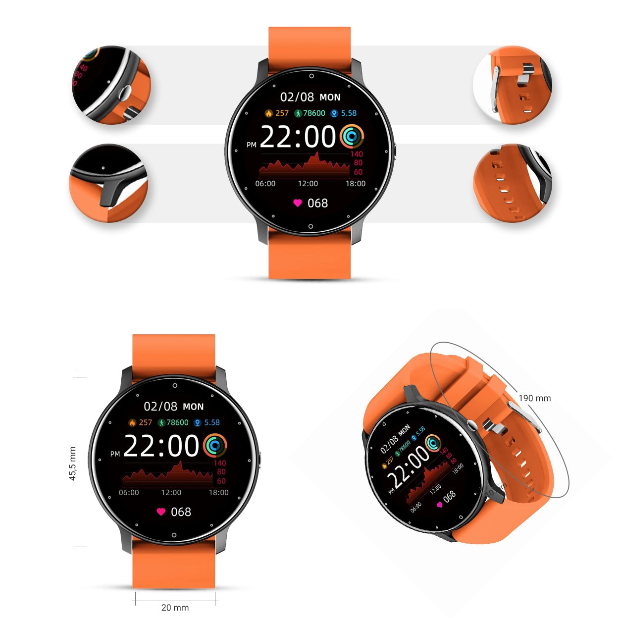 Smartwatch Damski Gravity GT1-9 – zdjęcie 6