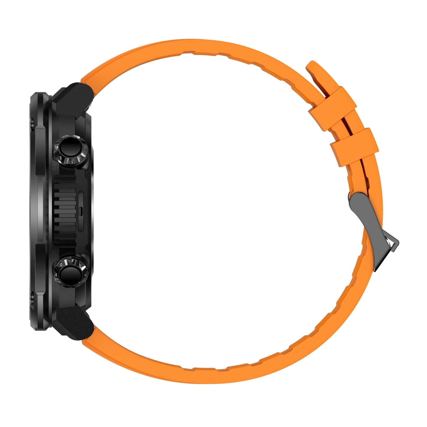 Smartwatch Gravity GT21-2 + Pomarańczowy Pasek Silikonowy – zdjęcie 7