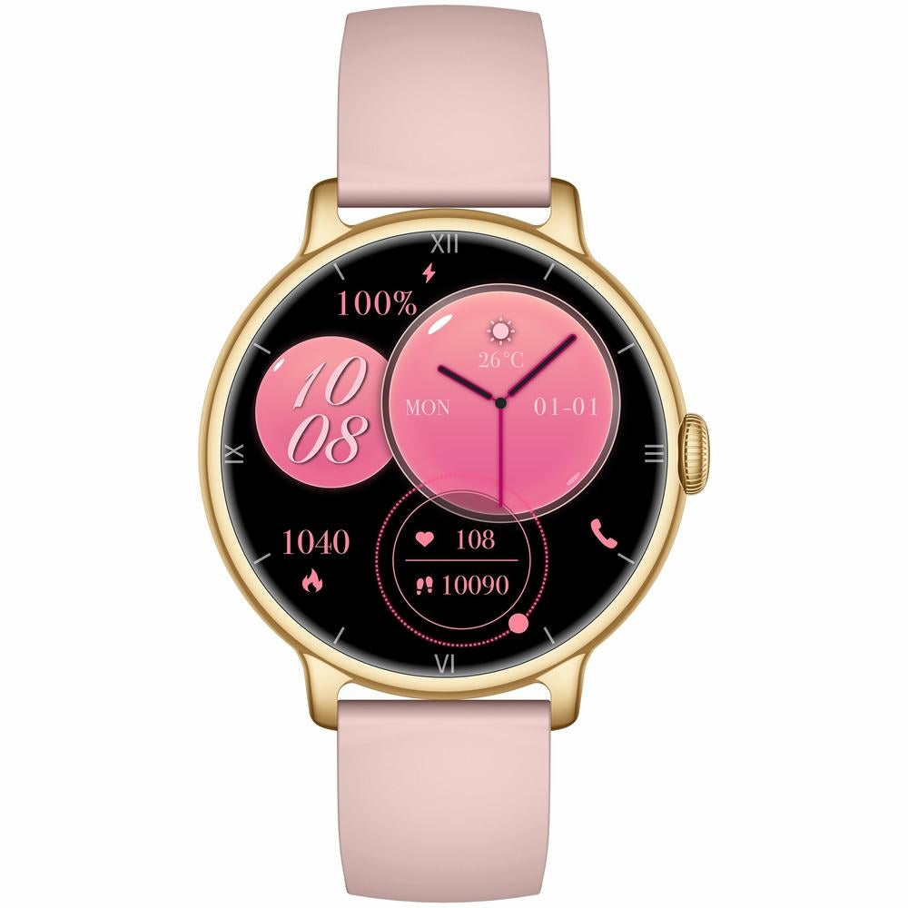 Smartwatch Gravity Złoty Pasek + Bransoleta GT33-1 – zdjęcie 7