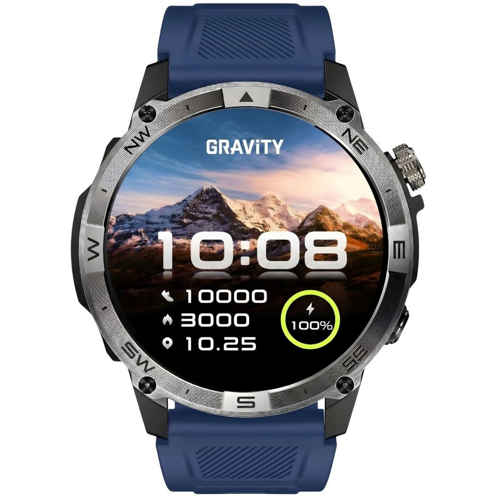 Smartwatch Gravity Czarny Pasek + Bransoleta GT46-2 – zdjęcie 7